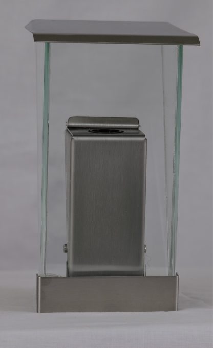 Twilight 1 Rvs/glas design lamp - Afbeelding 4