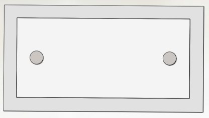 Naambord 10 standaard 8 x 15 cm - Afbeelding 4