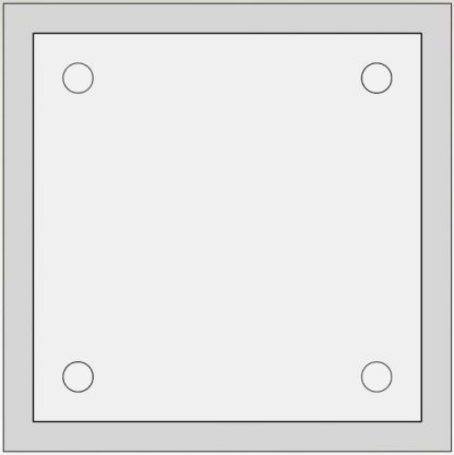 Naambord 11 standaard 15 x 15 cm - Afbeelding 5