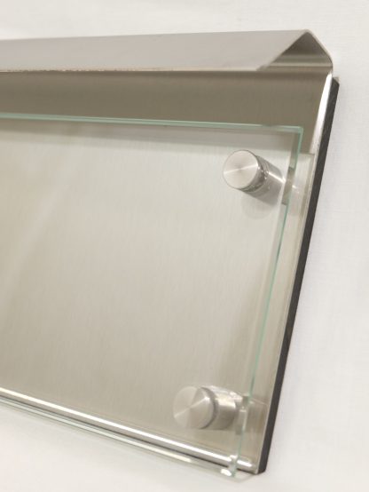 Naambord 12 met kap 12 x 25 cm