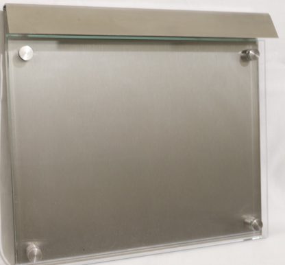 Naambord 14 met kap 22 x 25 cm